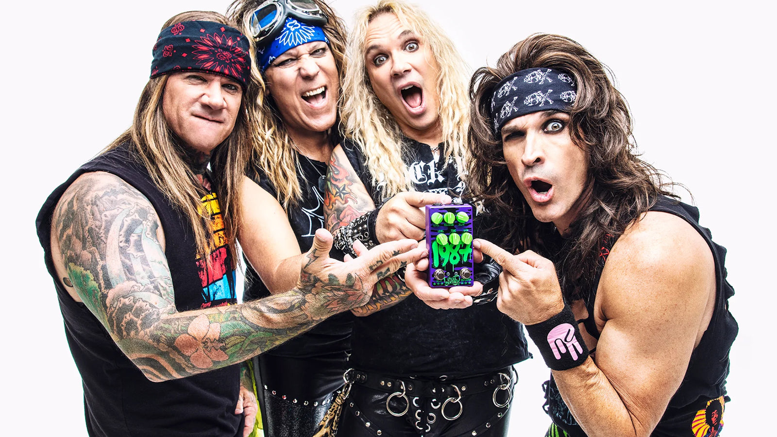 Steel Panther's 'On The Prowl' Tour: Hear the 1987 Pedal in Action! -  AllPedal