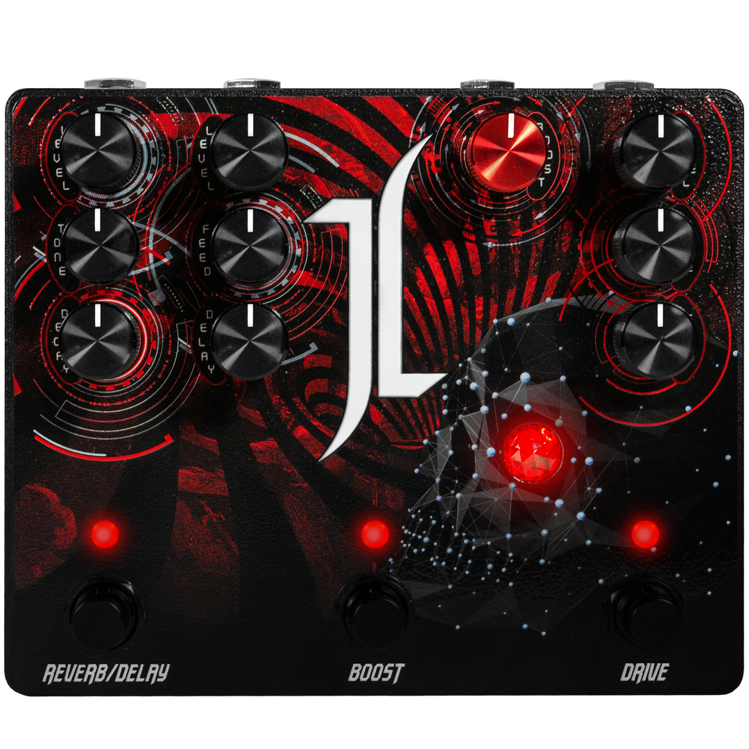 Jeff Loomis Signature Guitar Pedal - Devil's Triad™ – AllPedal Jeff Loomis Signature Guitar Pedal - Devil's Triad™ – AllPedal