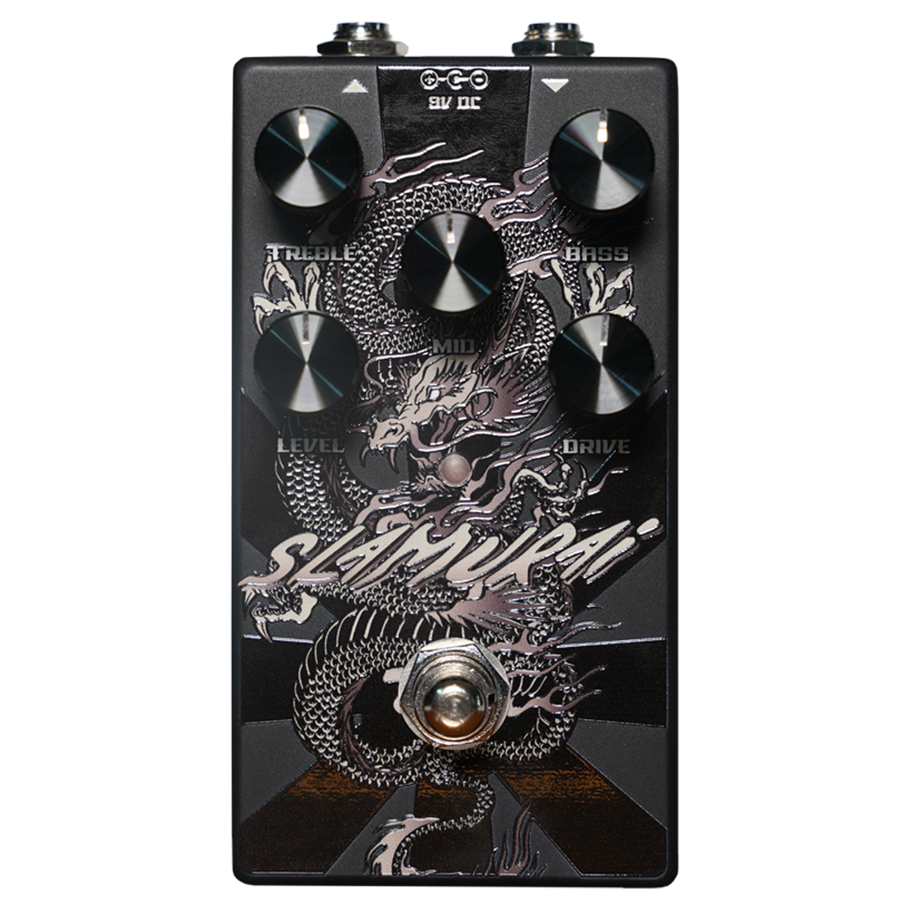 Slamurai Overdrive Pedal - Parlor Edition for Musicians