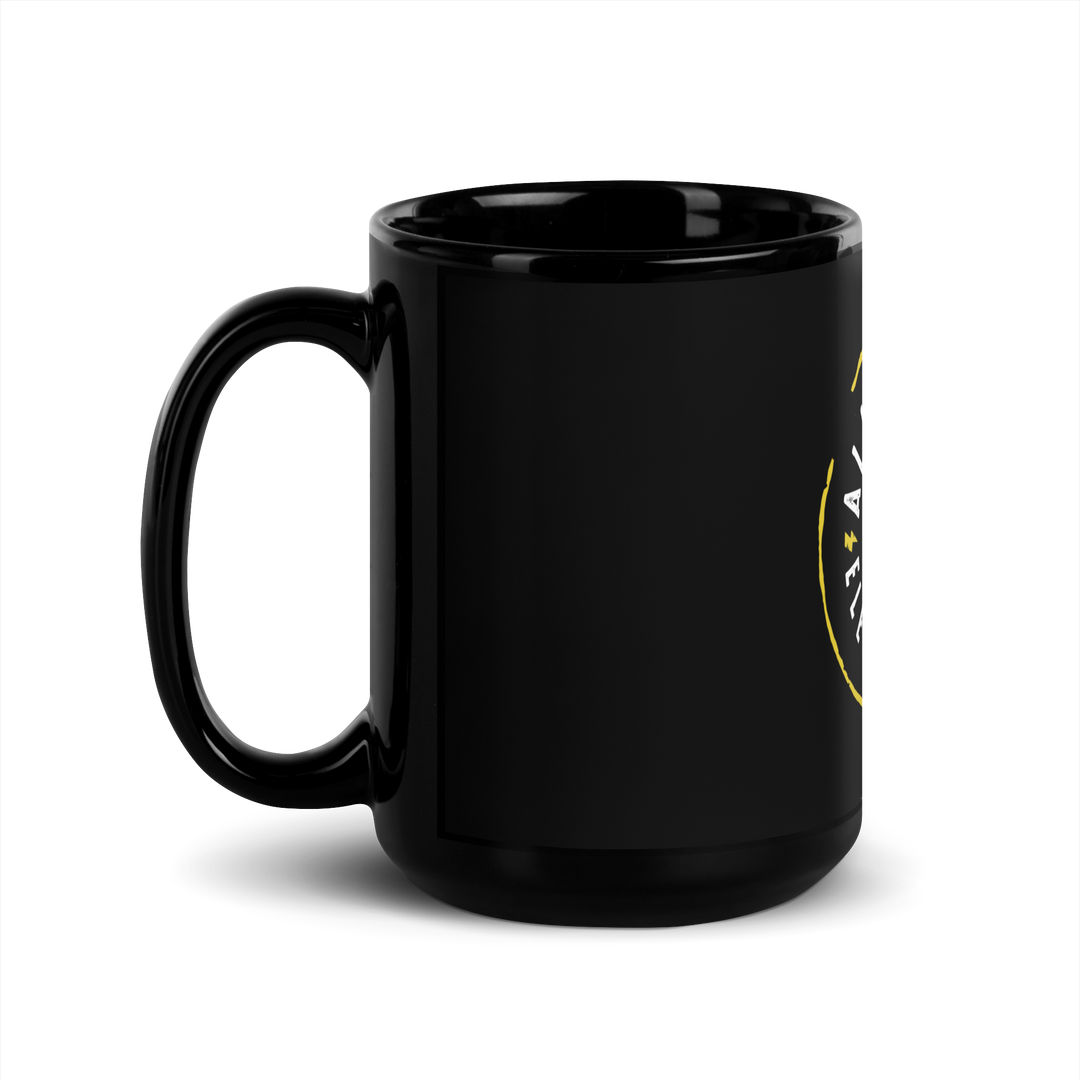 Black Glossy Mug