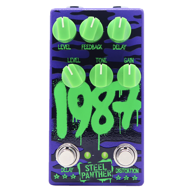 Steel Panther1987 Guitar Pedal - FRONT
